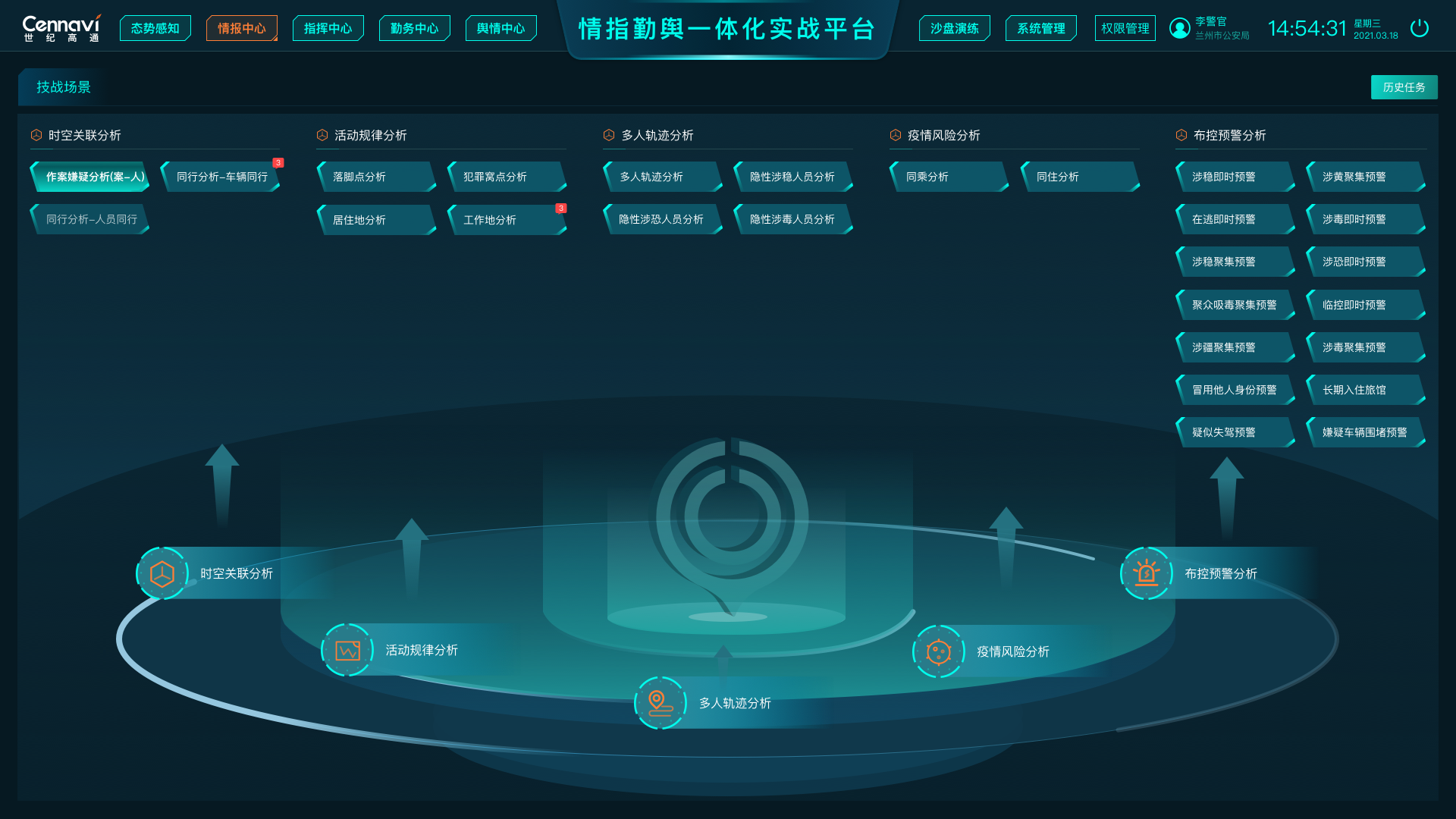 智慧公安“情指行”一体化实战平台解决方案